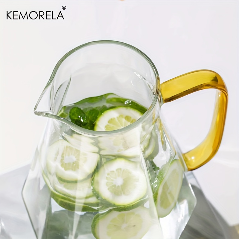 1PCS Diamond Texture Glass Tea - Coffee Equipment Home avaliação e preço