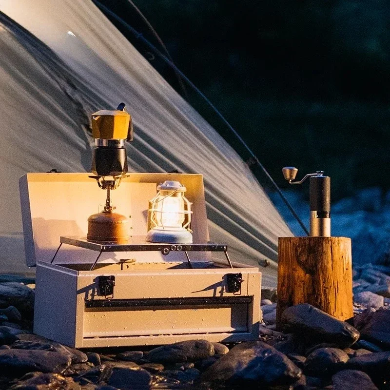 Camping Coffee Box Mocha Pot O - Coffee.Equipment Parts avaliação e preço