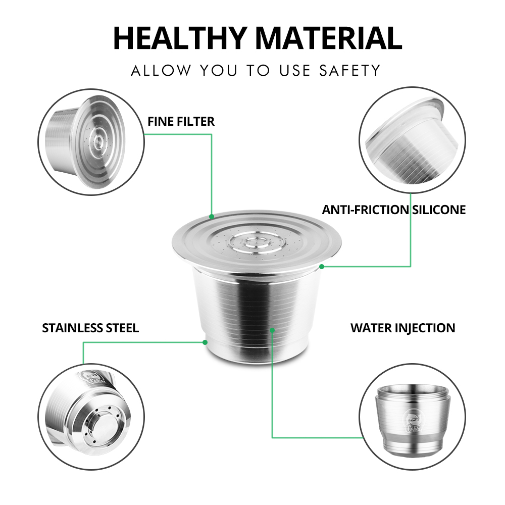 Nespresso Reusable Coffee Caps - Coffee Equipment Wdt avaliação e preço