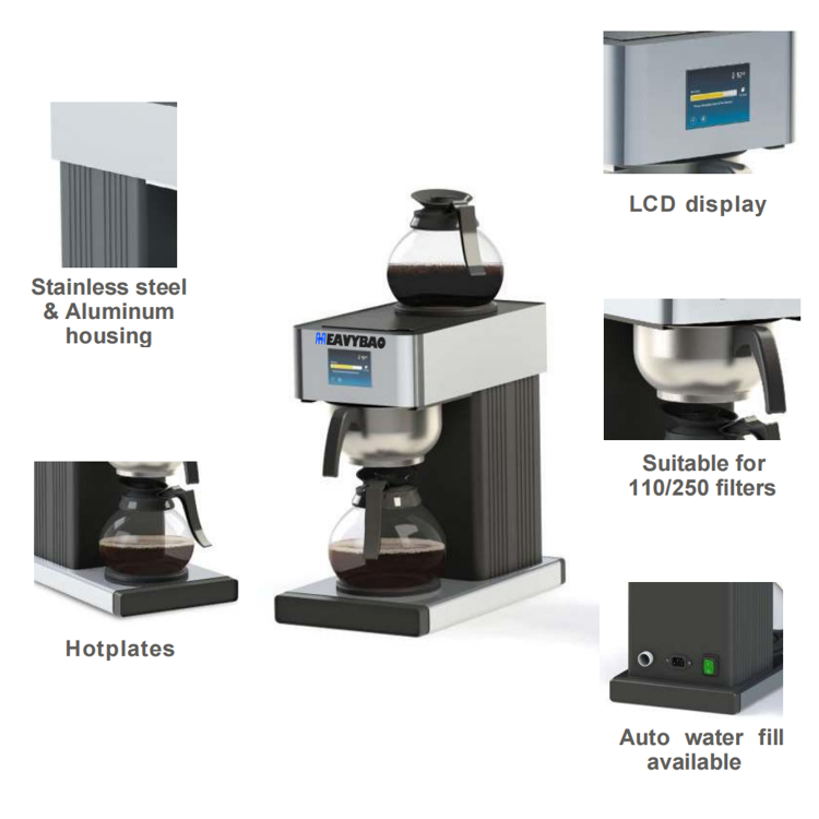 Heavybao Catering Equipment Of - Coffee.Equipment Parts avaliação e preço
