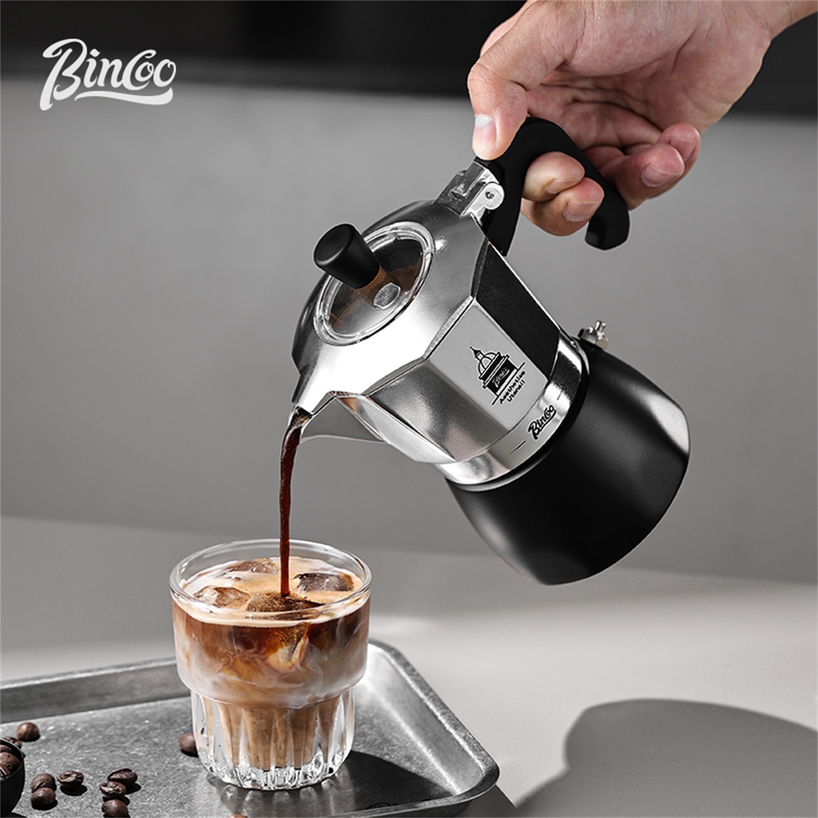 BINCOO Double Valve Moka Pot，E - Coffee Equipment Wdt avaliação e preço