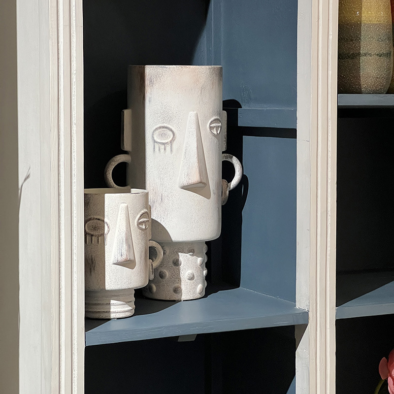 Wabi Sand Wind Face Ceramic Va - Coffee Equipment Home avaliação e preço
