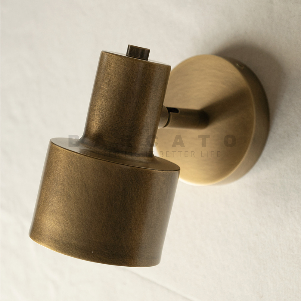 Brass LED Wall Lights Rotatabl - Coffee Quality Control avaliação e preço