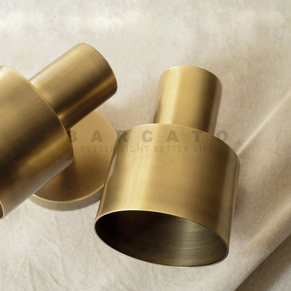 Brass LED Wall Lights Rotatabl - Coffee Quality Control avaliação e preço