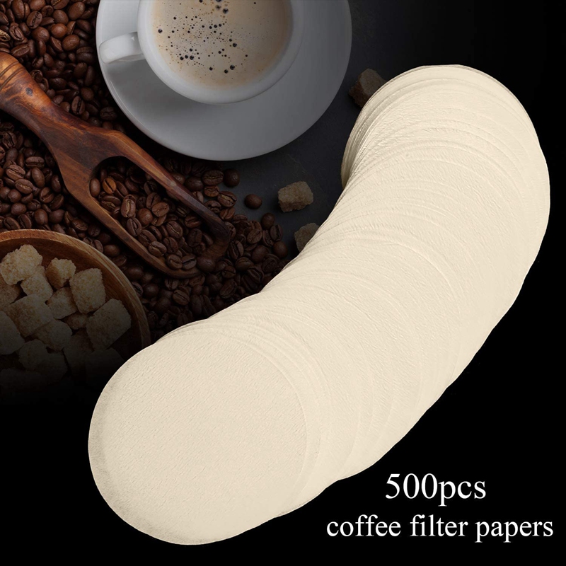 New 500 Pcs Replacement Paper  - Coffee Equipment Wdt avaliação e preço