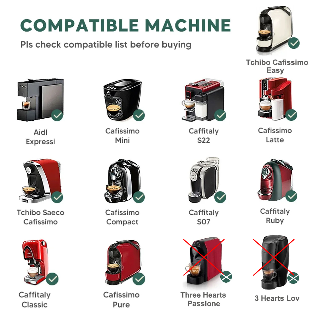 For 3 Hearts Tchibo Cafissimo  - Coffee Equipment Wdt avaliação e preço